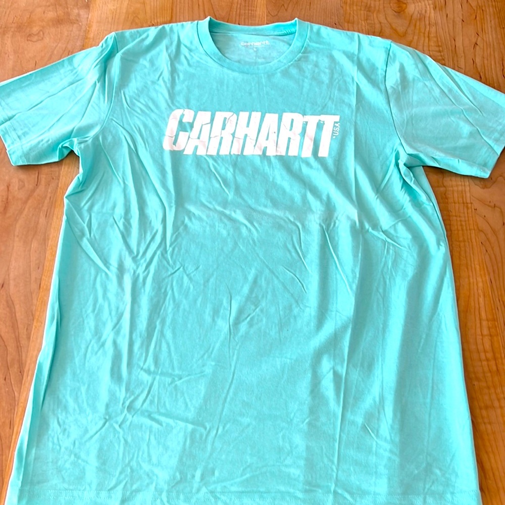 Carhartt WIP work in progress logo tee.